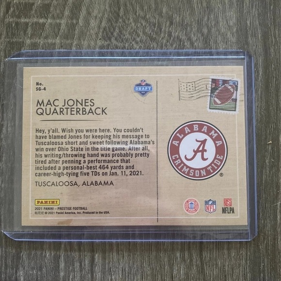 Mac Jones Rookie Card - Picture 2 of 2